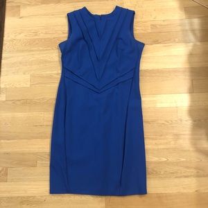 Sheath dress blue 12